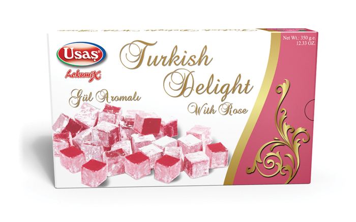 Gül Aromalı Lokum 350 Gr