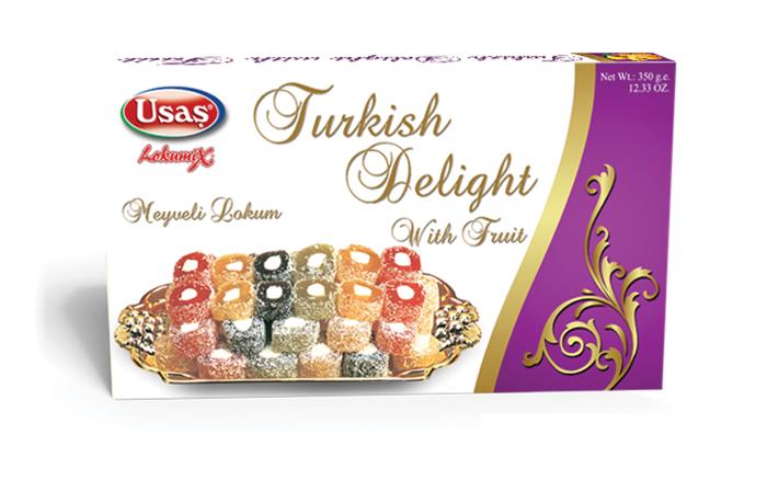 Meyve Aromalı Lokum 350 Gr