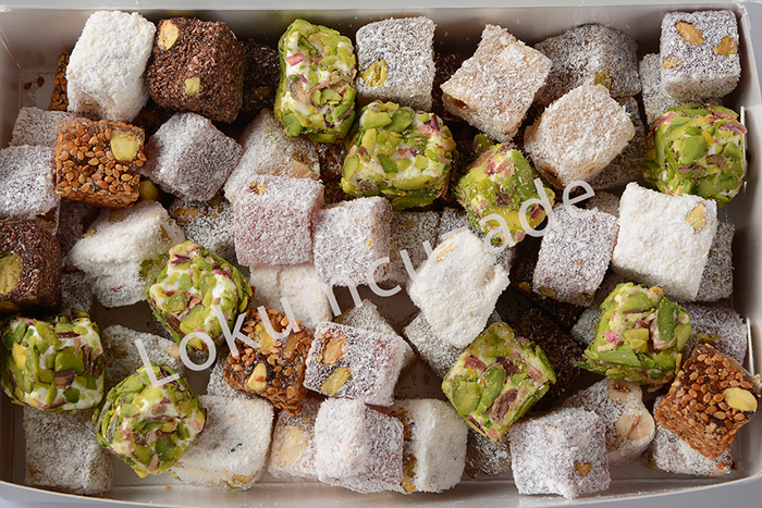 Fıstıklı Karışık Lokum 0,5 Kg