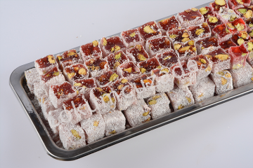 Nar Aromalı Fıstıklı Hindistan Cevizli Lokum