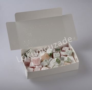 Sade Güllü  Karışık Lokum 0,5 Kg