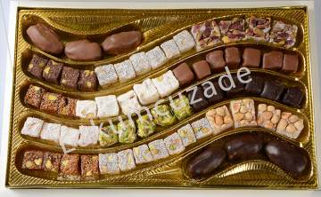 Karışık Özel Kutu Lokum (Kitap Kutu)