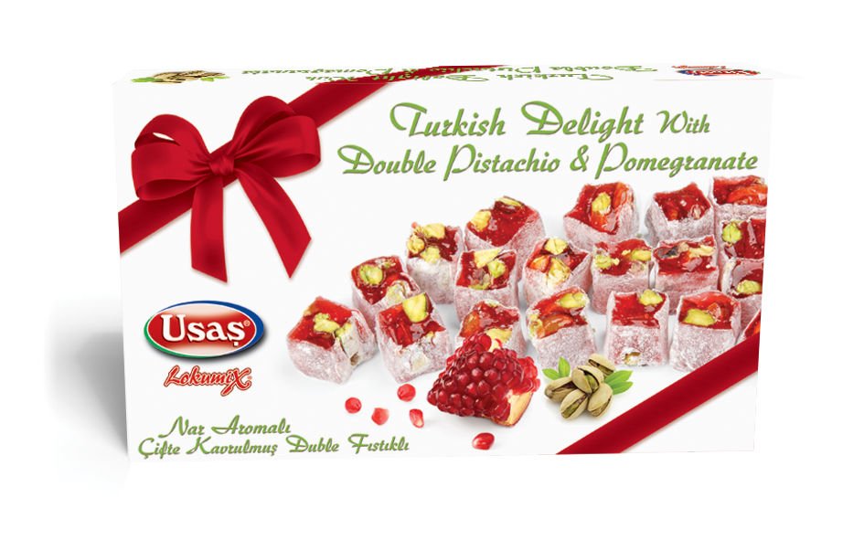 NARLI DUBLE FISTIKLI LOKUM  350 Gr